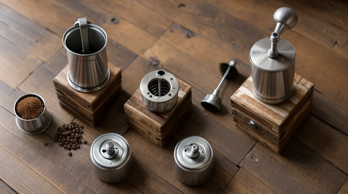 Mejores molinos de café manuales para extraer espresso perfecto